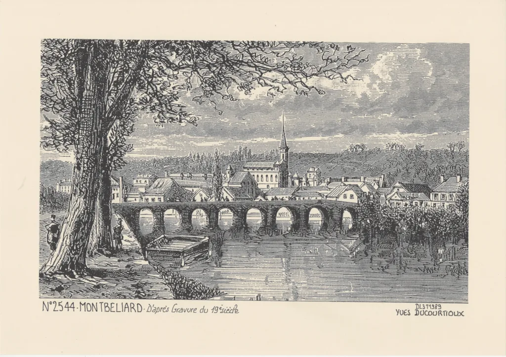 Gravure Église_Saint-Maimbœuf_de_Montbéliard